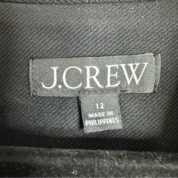 J.Crew $198 New going-out blazer in stretch twill Black Size 12 Business office - Picture 7 of 9